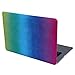 HDE Plastic Hard Shell Case for MacBook Air 13 Inch (Models: A1369/A1466), Watercolor Rainbow