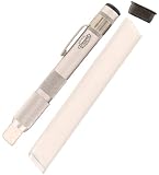 Chalk Holder - Commando Clear Anodized Pro Series Handle with One Piece Standard 3/8" School Chalk & Protective Storage Tube