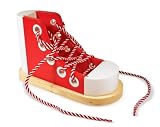 Melissa & Doug Wood Lacing Sneaker
