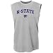 Kansas State Wildcats Ash Arch Lettering Sleeveless T-shirt
