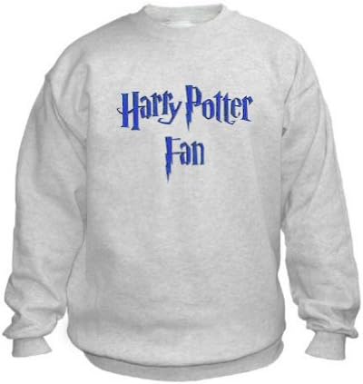 Harry Potter Fan Sweatshirt (Medium, Ash Grey)