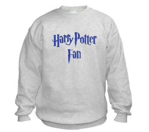 Harry Potter Fan Sweatshirt (Medium, Ash Grey)