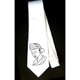 Party Decoration Necktie with man, "black and white", cultural, citizen, face, turban, traditional, Indonesia