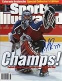 Patrick Roy autographed Sports Illustrated Magazine (Montreal Canadiens)