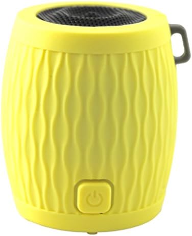 WAAV Rocker Mini Bluetooth Speaker for iOS (Yellow), iPhone, iPod, iPad and Android devices (works with any bluetooth audio source)