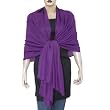 Pruple Pashmina Pashmina Scarf Handcrafted in India 86 x 30 inches