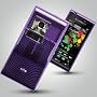 CASES COVERS SONY ERICSSON SATIO PHONE GEL PURPLE CASE AND SCREEN PROTECTOR Accessories for mobile phones by Oliviasphones