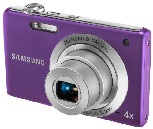 Samsung ST60 Digitalkamera  (12 Megapixel, 4-fach opt. Zoom, 6,86 cm (2,7 Zoll) TFT-LCD, Bildstabilisierung) lila