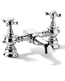 Antique Deck Bath Filler (Chrome)