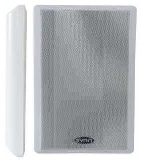 Dynavox WS-502 Flatpanel Lautsprecher (40 Watt) wei&szlig; (Paar)