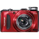 Fujifilm FinePix 16 MP CMOS Sensor Digital Camera with 15x Optical Zoom (Red) F550EXR