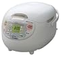 Zojirushi NS-ZCC10 5-1/2-CUP Neuro Fuzzy Rice Cooker Warmer Outfit With Ultimate Rice Cookbook