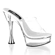 Pleaser Shoes Women��s SWEET-401/401-2/401-3 6" Cone Heel Mule, Available in 4 Colors