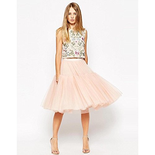 ニードルアンドスレッド ボトムス スカート Needle & Thread Voluminous Tulle Ballet Blossompin [並行輸入品]