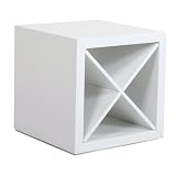 Matrix Modular Wine Rack in White