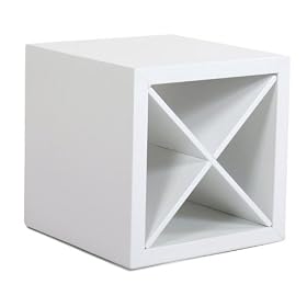 Matrix Modular Wine Rack in White by The Storage Store