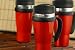 Fire Engine Red - Coffee Travel Mugs Drive Time Best Mug