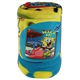 Patrick & Spongebob Fleece Blanket - Soak It Up !
