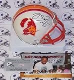 Mike Alstott Autographed Tampa Bay Buccaneers Mini Throwback Football Helmet