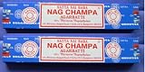 Satya Sai Baba Nag Champa Incense Sticks 15g 2 Packs