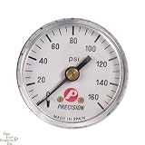 Pressure Gauge Only: 1/8 inch NPT