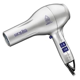 Click here to buy Andis 82110 Nano-Silver Tourmaline Ceramic 1875 Watt Hair Dryer by Andis.
