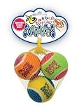 KONG Air Dog Squeakair Birthday Balls Dog Toy, Medium, Colors Vary (3 Balls)