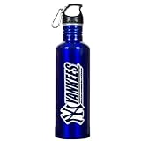 Stainless Steel Water Bottle - New York Yankees Blue