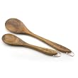 Paula Deen 10 Inch and 13 Inch Solid Spoon Set, Wood