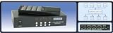 4 x 4 VGA matrix switcher with RS-232 & IR remote control