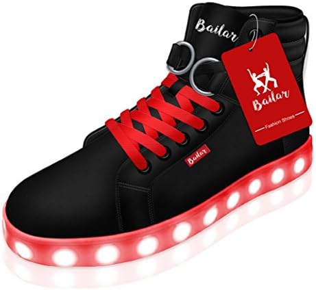 Led shoes (6 B(M) US, Black)