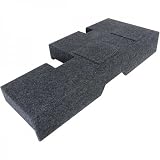 Atrend A602-12Cp B Box Series 12-Inch Dual Down-Fire Enclosure for Toyota Tundra Crew Cab 2007 and Up