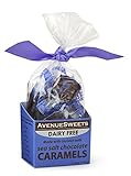 AvenueSweets DAIRY FREE (vegan) Sea Salt Chocolate Caramels - two 5.2oz. boxes