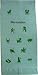 Hand Towel mint with Zodiac Sign Scorpio