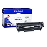 Verbatim HP Q2612A LaserJet 1010, 1012, 1015, 3015, 3020, 3030 Series Replacement Laser Cartridge (95387) Black