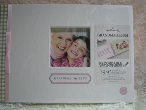 Hallmark LPR1601 Recordable Grandma Photo Album
