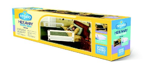 Regalo Hide Away Double Sided Bed Rail - White
