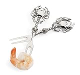 Mud Pie Turtle Cocktail Fork Set, 5-1/2-Inch