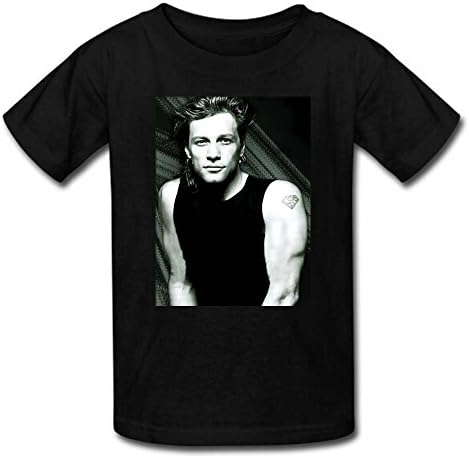 T Shirt Jon Bon Jovi Fans Custom Men's T-shirts X-Large Black
