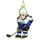 NHL Glass Hockey Player Ornament - Tampa Bay Lightning (Set of 2)