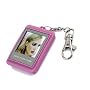BV 1.5'' 1.5 Inch USB Mini Digital KEY Ring Chain Keychain Photo Picture Frame with 16MB Memory in Pink colour