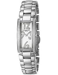 Raymond Weil Shine 1500-ST1-05383 19 Diamonds Silver Steel Bracelet & Case Anti-Reflective Sapphire Womens Quartz Watch