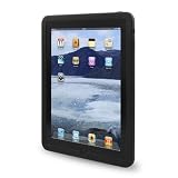dismaq qCase silicone Schutzh&uuml;lle f&uuml;r Apple iPad schwarz
