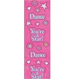 Girl Time Dance Prismatic Stickers (1 sheet)