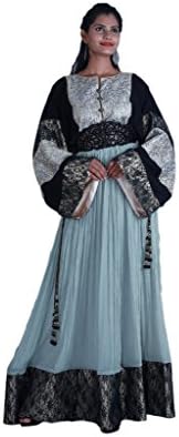 ZEDDS Women's Kaftan Dress 54 Grey