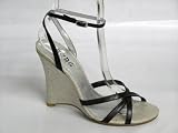 BCBG Paris Dobee Gold wedges