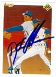 Dwight Gooden Autographed/Hand Signed baseball card (New York Mets) 1990 Upper Deck #62 Doc Gooden (