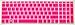 Folox® Hot Selling Colored Keyboard Cover Skin Protector for HP Pavilion 15-e*** 15t-e*** 15z-e*** 15z-j*** 15-j*** 15z-b*** 15-b*** 15-n*** 15-d*** 15-g*** 15-p*** 15-Q*** 15-u*** 15-r*** ENVY TouchSmart Sleekbook m7-j*** 17-j*** 17t-j*** 17-e*** 17-f*** series (Hot Pink)