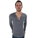 American Apparel T457 Baby Thermal Long Sleeve Henley