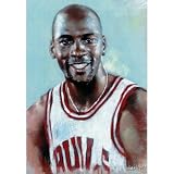 Michael Jordan Chicago Bulls NBA champions poster - 11x17
